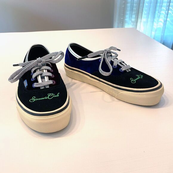 NEW Vans Vault OG Authentic Las Vegas LX X Sinner's Club Sneakers US Size 5.5 - Picture 3 of 11